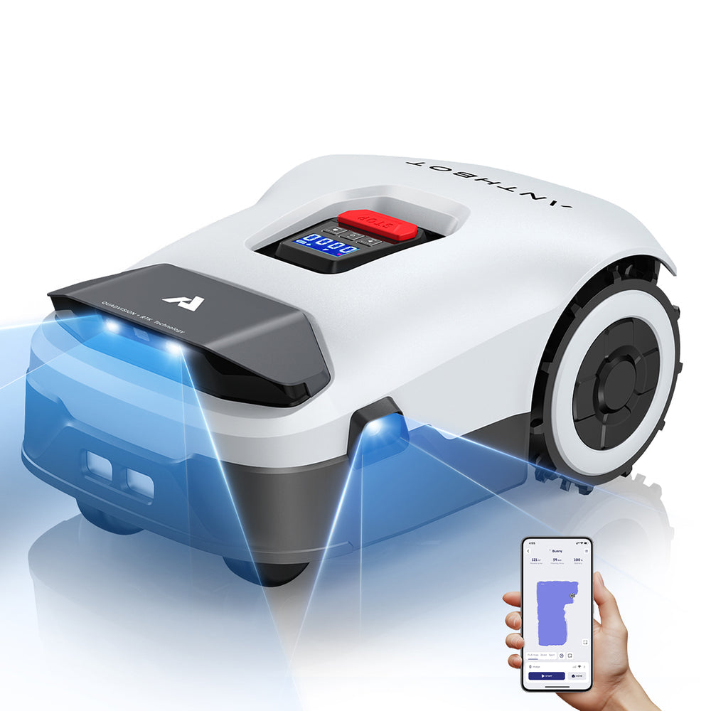ANTHBOT Genie 600E Smart AI Robot Lawn Mower - No Wire
